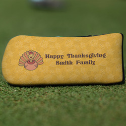 Happy Thanksgiving Blade Putter Cover (Personalized)