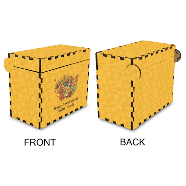 Happy Thanksgiving Recipe Box - Full Color - Approval