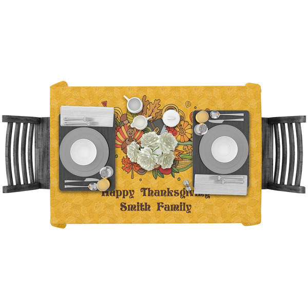 Happy Thanksgiving Rectangular Tablecloths - LIFESTYLE