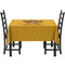 Happy Thanksgiving Rectangular Tablecloths - Side View