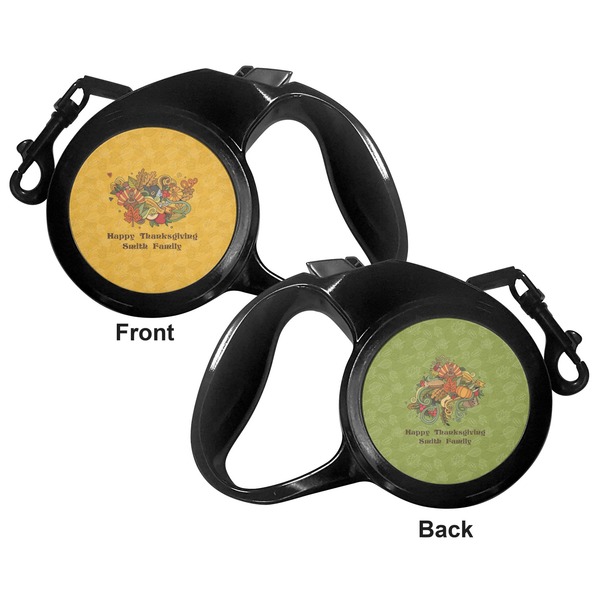 Happy Thanksgiving Retractable Dog Leash - Small - Apvl