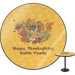 Happy Thanksgiving Round Table (Personalized)