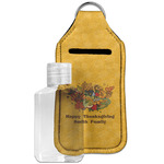 Happy Thanksgiving Hand Sanitizer & Keychain Holder - Large (Personalized)