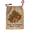 Happy Thanksgiving Santa Sack - Front (Personalized)