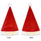 Happy Thanksgiving Santa Hats - Front and Back (Double Sided Print) APPROVAL
