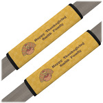 Happy Thanksgiving Seat Belt Covers (Set of 2) (Personalized)