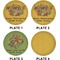 Happy Thanksgiving Set of Lunch / Dinner Plates (Approval)