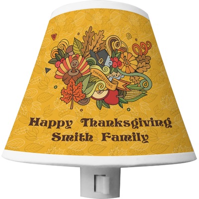 Happy Thanksgiving Shade Night Light (Personalized)