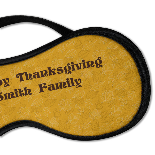 Happy Thanksgiving Sleeping Eye Mask - DETAIL Large