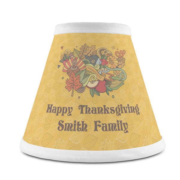 Custom Happy Thanksgiving Chandelier Lamp Shade (Personalized)