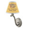 Happy Thanksgiving Small Chandelier Lamp - LIFESTYLE (on wall lamp)