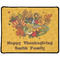 Happy Thanksgiving Large Gaming Mouse Pad - 12.5" x 10" (Personalized)