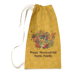 Happy Thanksgiving Laundry Bags - Small (Personalized)