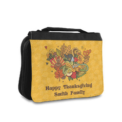 Happy Thanksgiving Toiletry Bag - Small (Personalized)