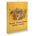 Happy Thanksgiving Softbound Notebook - 7.25" x 10" (Personalized)