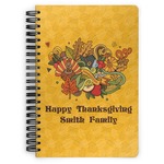 Happy Thanksgiving Spiral Notebook (Personalized)