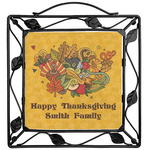Happy Thanksgiving Square Trivet (Personalized)