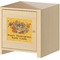 Happy Thanksgiving Square Wall Decal on Wooden Cabinet