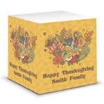 Happy Thanksgiving Sticky Note Cube (Personalized)