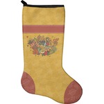 Happy Thanksgiving Holiday Stocking - Neoprene (Personalized)
