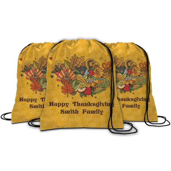 Happy Thanksgiving String Backpack - MAIN