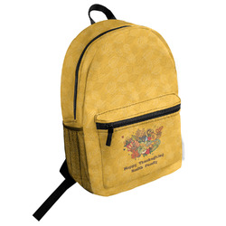 Happy Thanksgiving Student Backpack (Personalized)