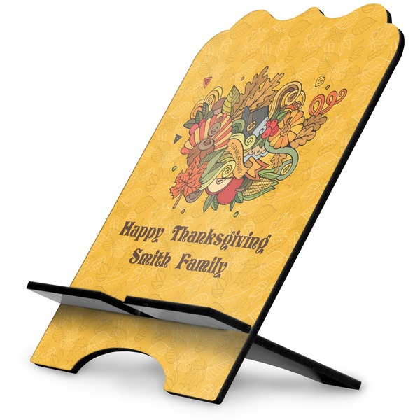 Custom Happy Thanksgiving Stylized Tablet Stand (Personalized)