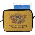 Happy Thanksgiving Tablet Case / Sleeve - Large (Personalized)