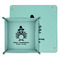 Happy Thanksgiving Teal Faux Leather Valet Trays - PARENT MAIN