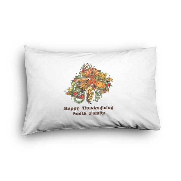 Custom Happy Thanksgiving Pillow Case - Graphic (Personalized)