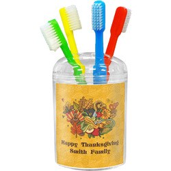 Happy Thanksgiving Toothbrush Holder (Personalized)
