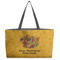 Happy Thanksgiving Beach Totes Bag - w/ Black Handles (Personalized)