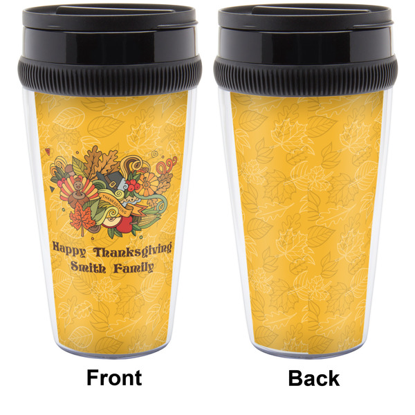 Happy Thanksgiving Travel Mug Approval (Personalized)