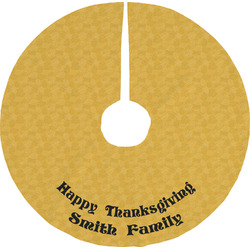 Happy Thanksgiving Tree Skirt (Personalized)