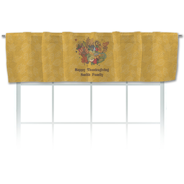 Custom Happy Thanksgiving Valance (Personalized)