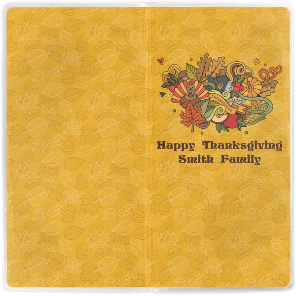 Happy Thanksgiving Vinyl Document Wallet - Apvl