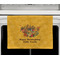 Happy Thanksgiving Waffle Weave Towel - Full Color Print - Lifestyle2 Image