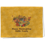 Happy Thanksgiving Kitchen Towel - Waffle Weave (Personalized)