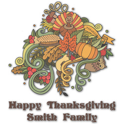 Happy Thanksgiving Graphic Decal - Custom Sizes (Personalized)