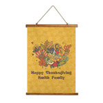 Happy Thanksgiving Wall Hanging Tapestry (Personalized)