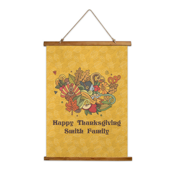 Custom Happy Thanksgiving Wall Hanging Tapestry (Personalized)