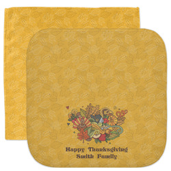 Happy Thanksgiving Facecloth / Wash Cloth (Personalized)