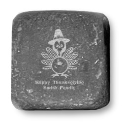Happy Thanksgiving Whiskey Stone Set (Personalized)