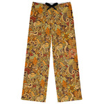 Happy Thanksgiving Womens Pajama Pants - XL