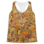 Happy Thanksgiving Womens Racerback Tank Top - 2X Large