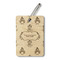 Happy Thanksgiving Wood Luggage Tags - Rectangle - Front/Main