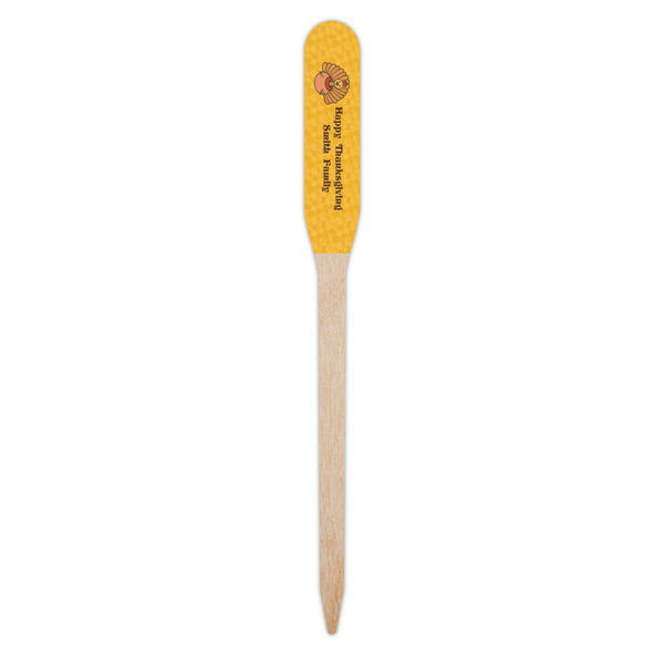 Happy Thanksgiving Wooden Food Pick - Paddle - Single Pick