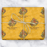 Happy Thanksgiving Wrapping Paper (Personalized)