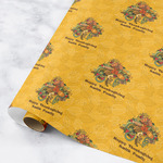 Happy Thanksgiving Wrapping Paper Roll - Small (Personalized)