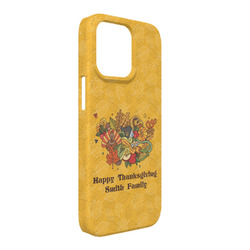 Happy Thanksgiving iPhone Case - Plastic - iPhone 13 Pro Max (Personalized)
